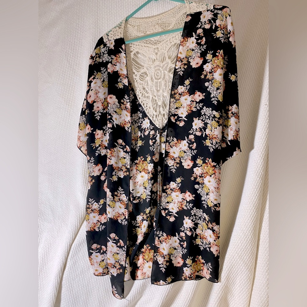Floral Cardigan